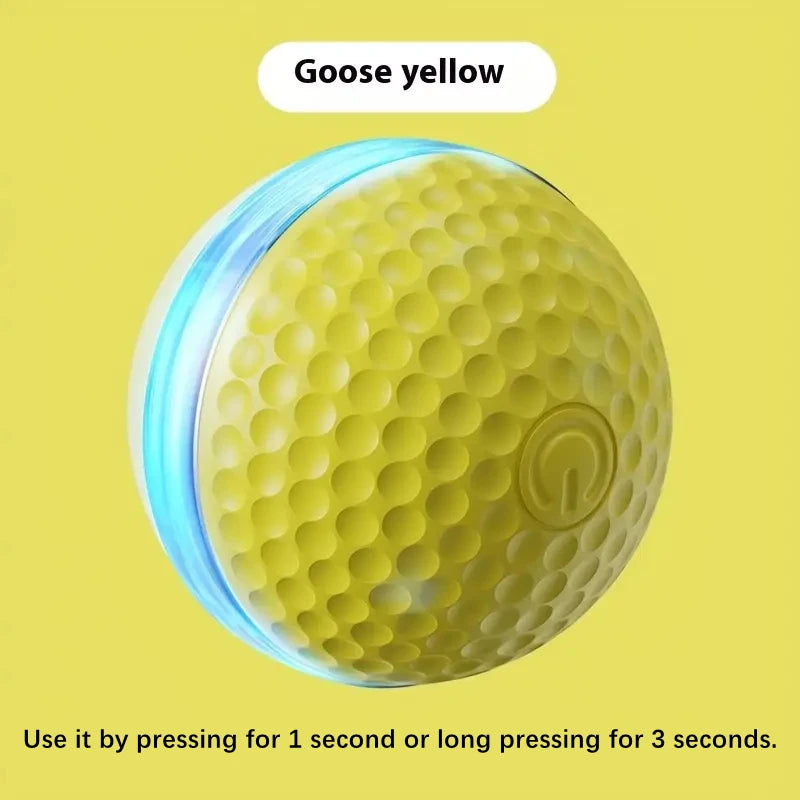 Balle de jeu intelligente pour chat – Roule, bondit et se recharge en USB