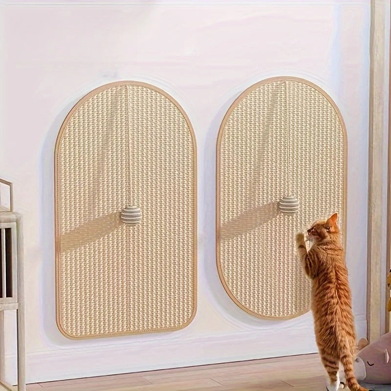Planche à gratter en sisal – Protège-canapé robuste avec jouet pour chat