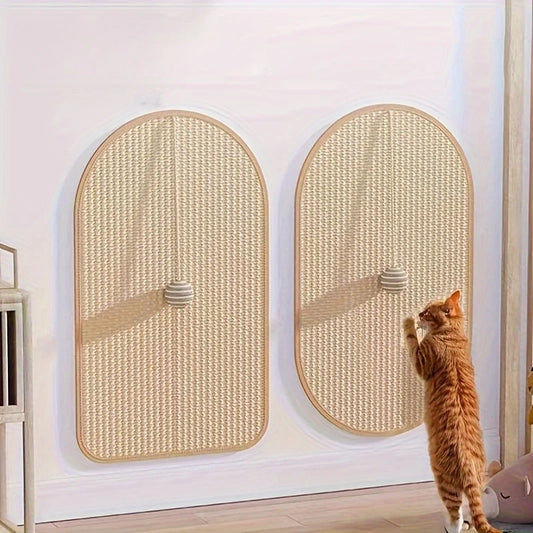 Planche à gratter en sisal – Protège-canapé robuste avec jouet pour chat