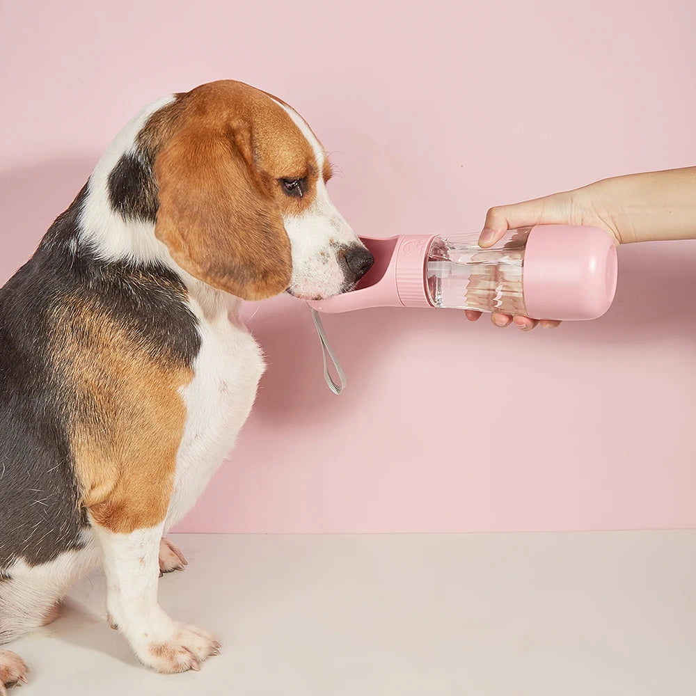 Gourde pour animaux de compagnie – Ouverture Twist, légère et idéale pour l’extérieur