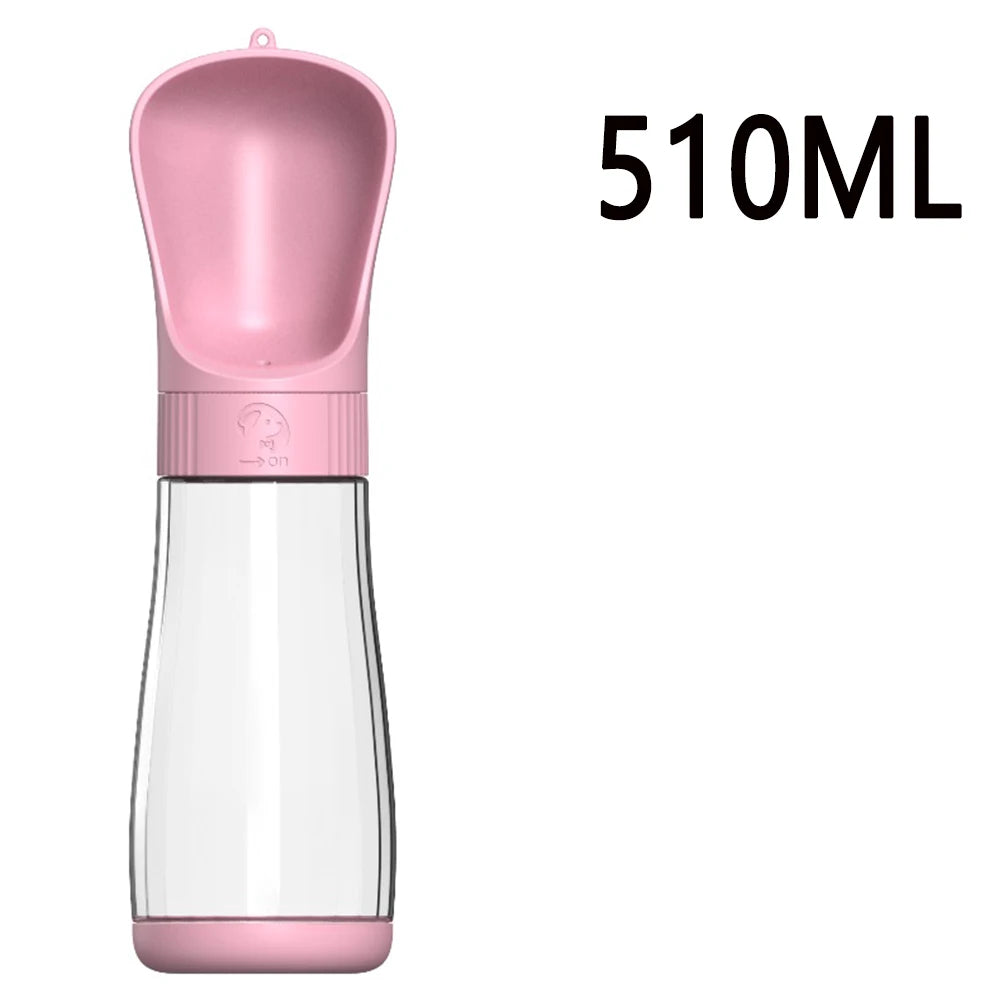 Gourde pour animaux de compagnie – Ouverture Twist, légère et idéale pour l’extérieur