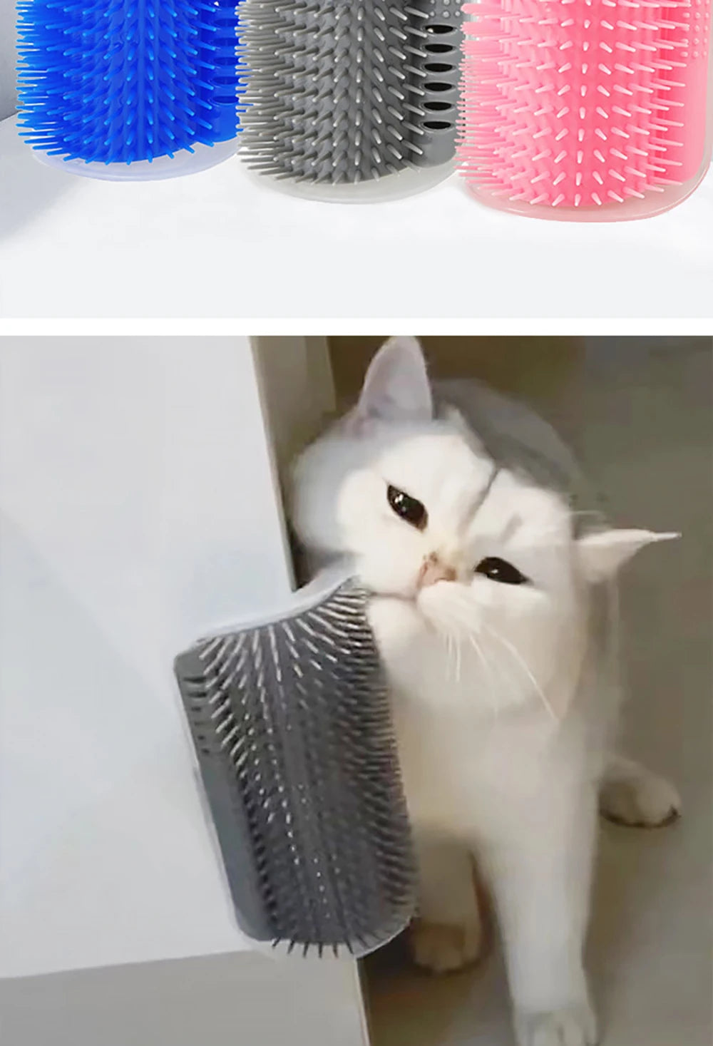 Brosse Royale de Toilettage – Massage Doux pour Chats et Chiens