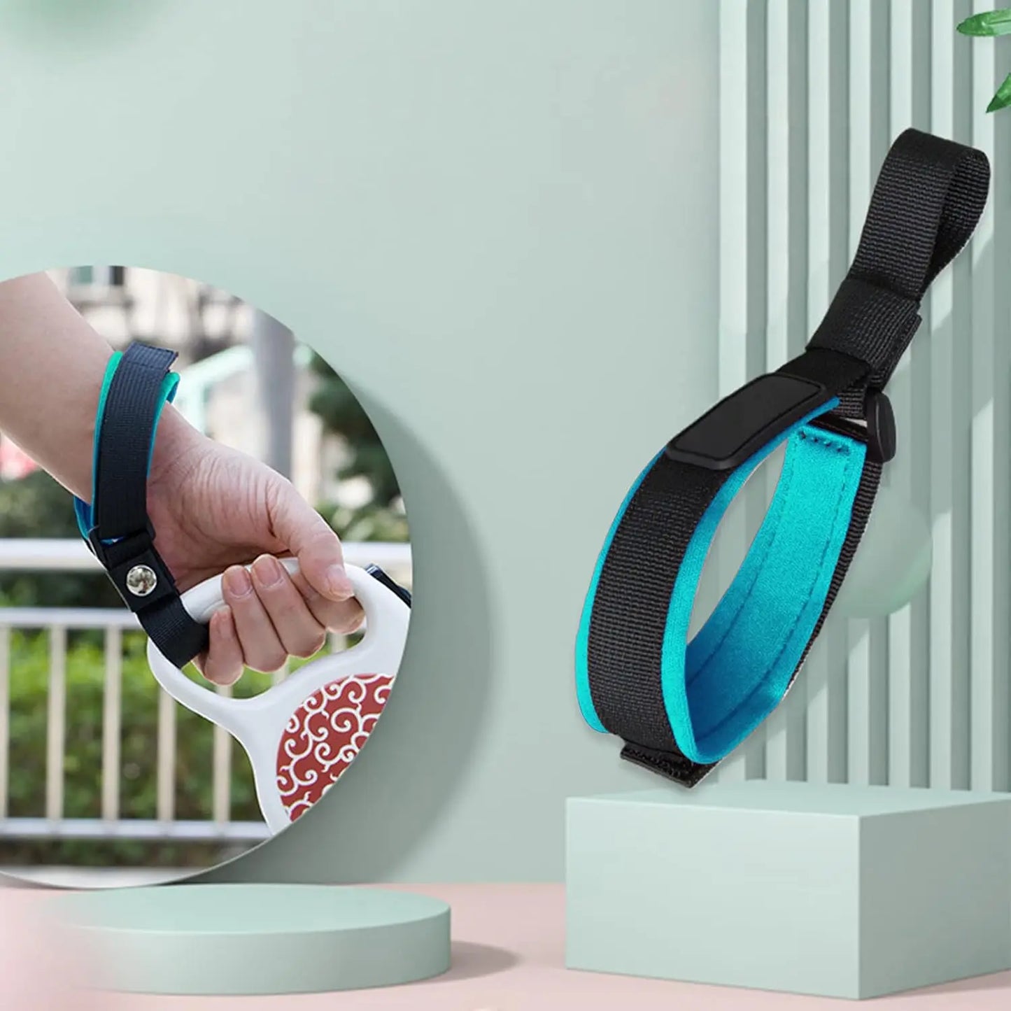 Sangle main/poignet pour laisse rétractable – Confort et sécurité