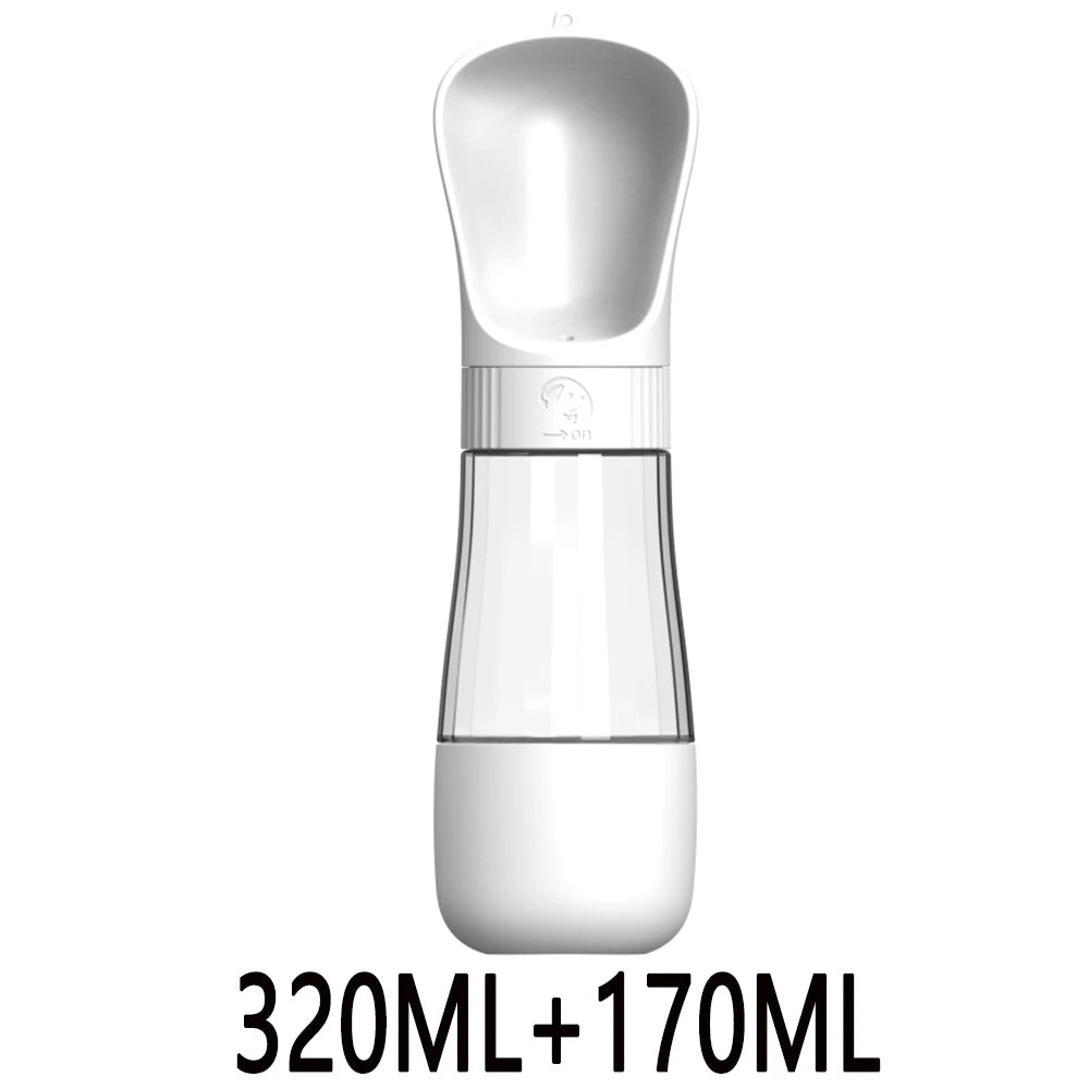 Gourde pour animaux de compagnie – Ouverture Twist, légère et idéale pour l’extérieur