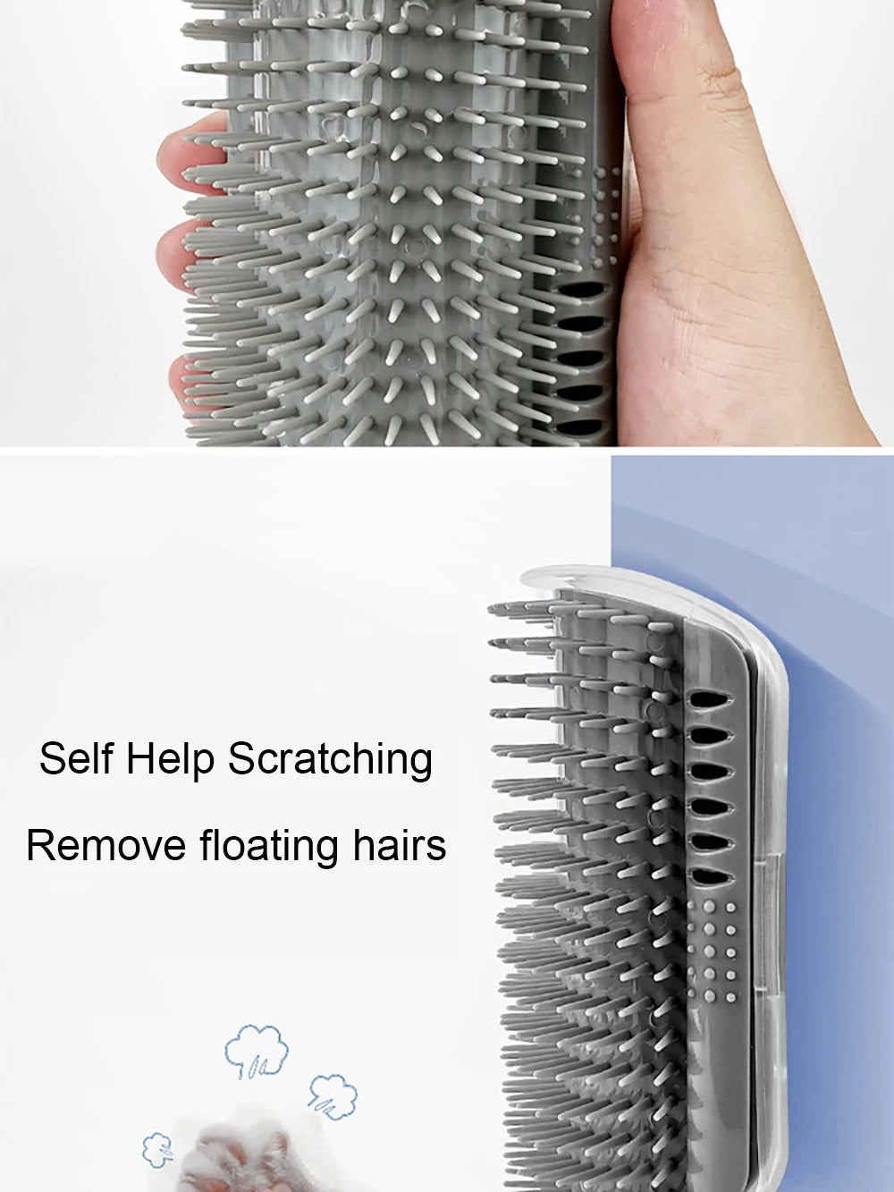 Brosse Royale de Toilettage – Massage Doux pour Chats et Chiens