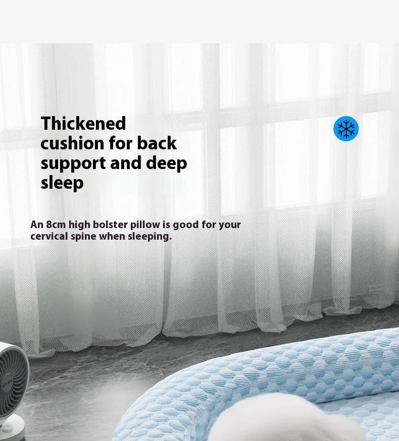 Tapis de refroidissement d’été pour animaux – Confort frais, lavable et adapté à toutes les saisons