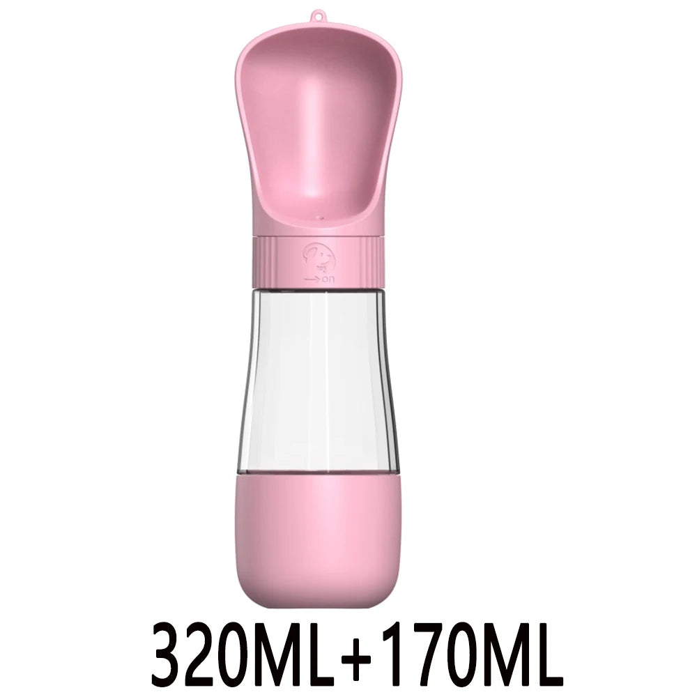 Gourde pour animaux de compagnie – Ouverture Twist, légère et idéale pour l’extérieur