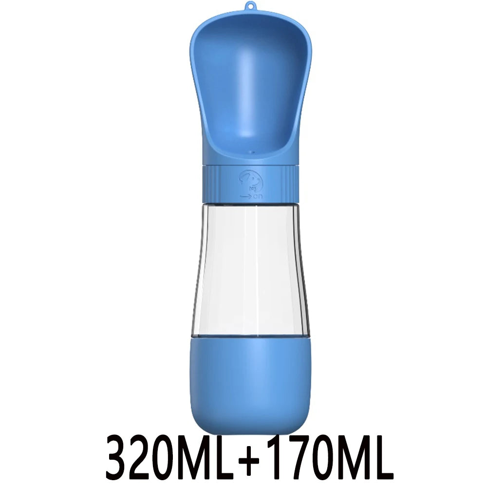 Gourde pour animaux de compagnie – Ouverture Twist, légère et idéale pour l’extérieur