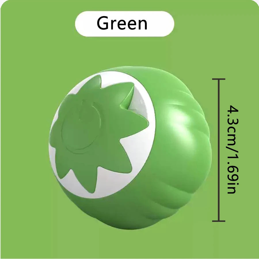 Balle de jeu intelligente pour chat – Roule, bondit et se recharge en USB