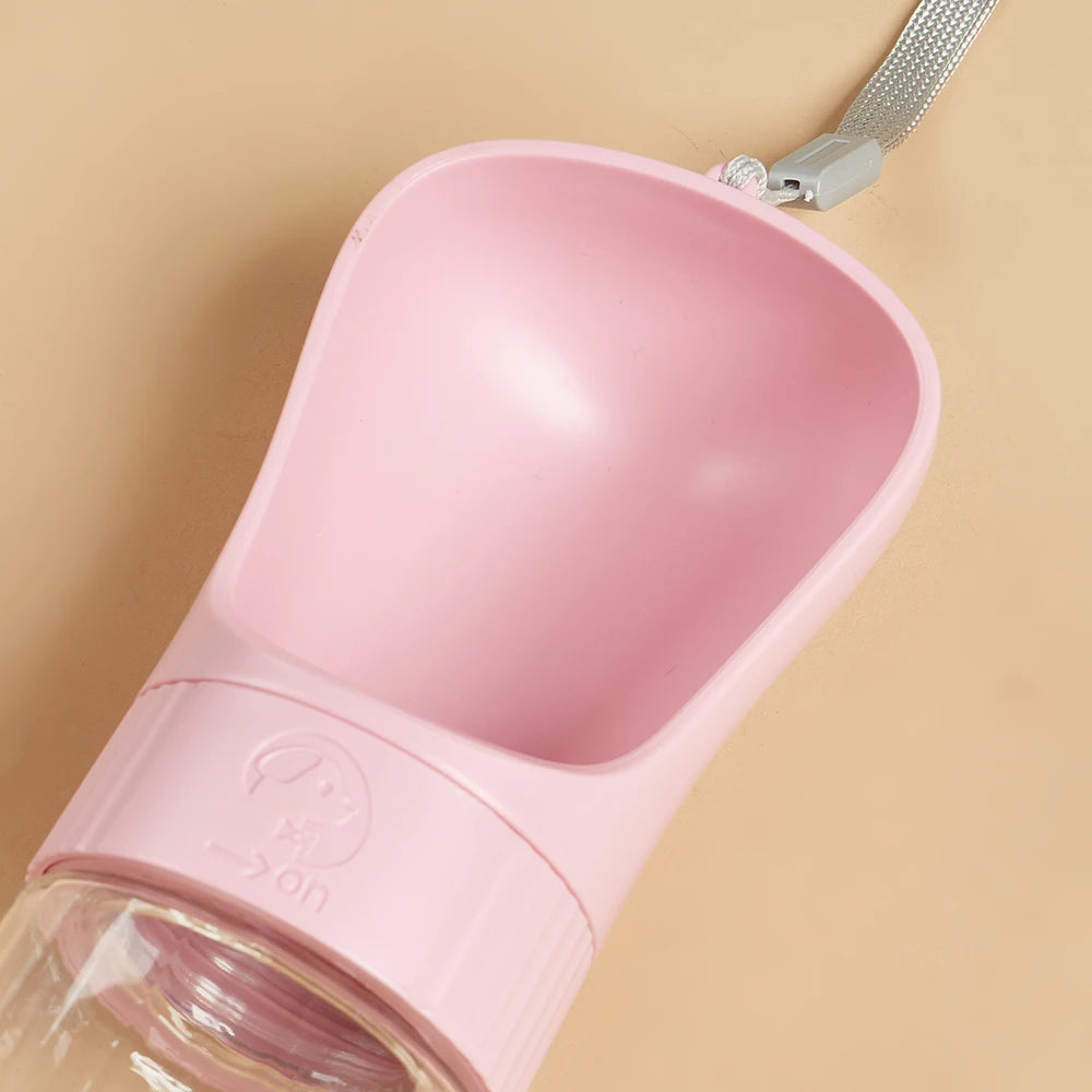 Gourde pour animaux de compagnie – Ouverture Twist, légère et idéale pour l’extérieur