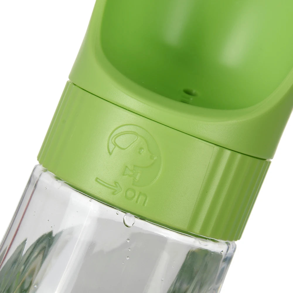 Gourde pour animaux de compagnie – Ouverture Twist, légère et idéale pour l’extérieur