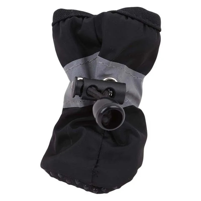 Petites bottes chaudes et imperméables pour pattes de chiots et chats – Lot de 4