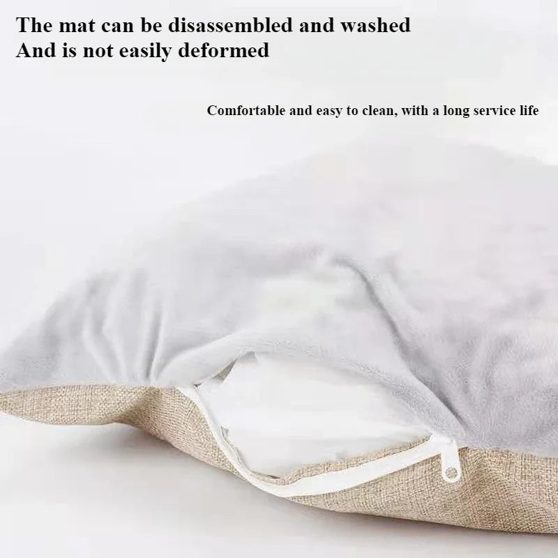 Lit d’Hiver Doux et Chaleureux pour Chats et Petits Chiens