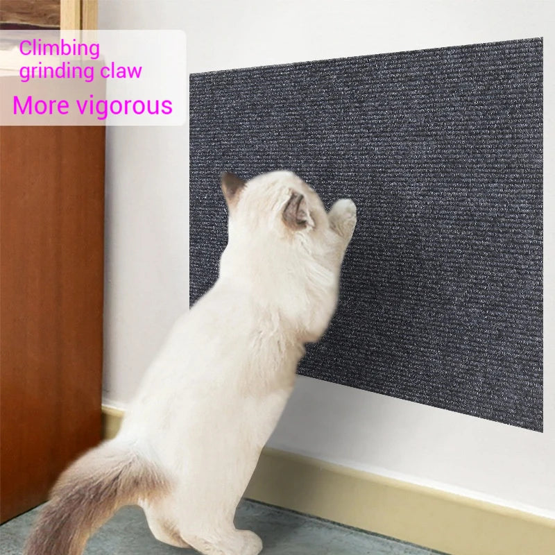 Canapé anti-rayures de chat Tapis rampant pour chat DIY Chat Scratch Post Canapé Protection Tapis auto-adhésif Chats Scratch Board Chats Jouets
