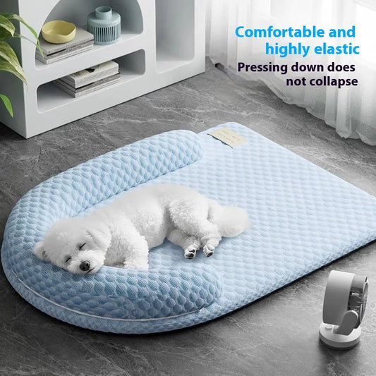 Tapis de refroidissement d’été pour animaux – Confort frais, lavable et adapté à toutes les saisons