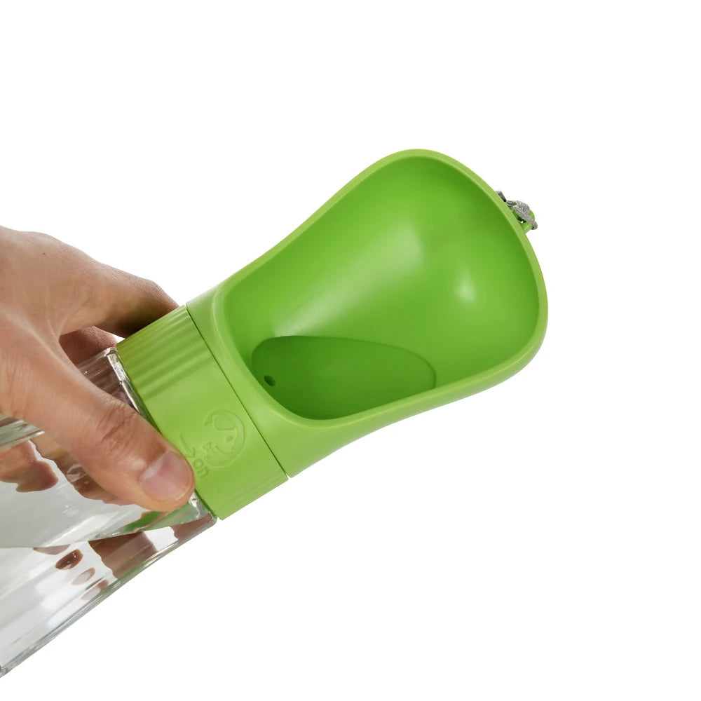 Gourde pour animaux de compagnie – Ouverture Twist, légère et idéale pour l’extérieur