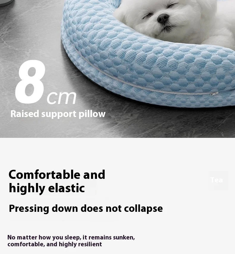 Tapis de refroidissement d’été pour animaux – Confort frais, lavable et adapté à toutes les saisons