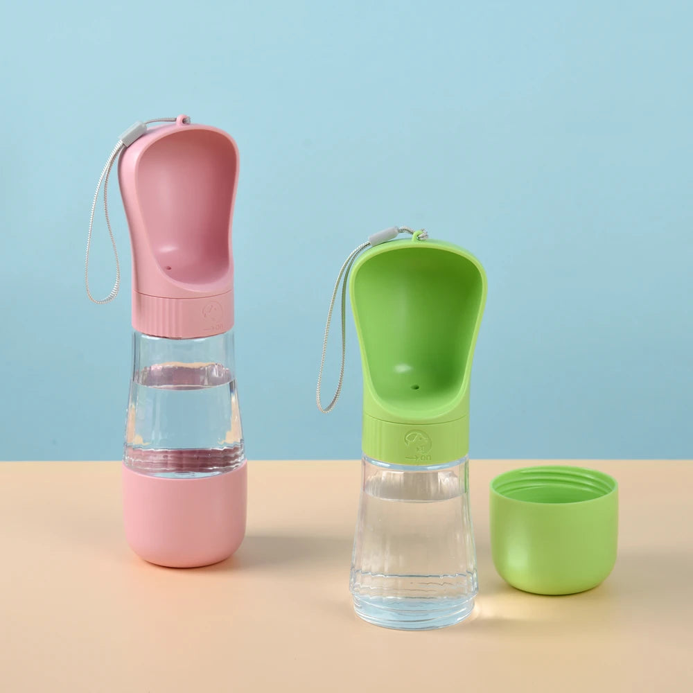 Gourde pour animaux de compagnie – Ouverture Twist, légère et idéale pour l’extérieur